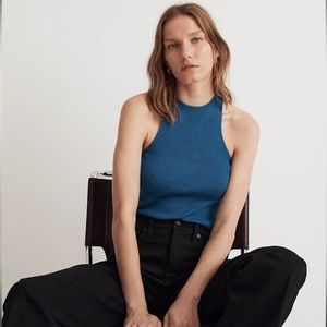 Madewell The Signature Knit Cutaway Sweater Tank